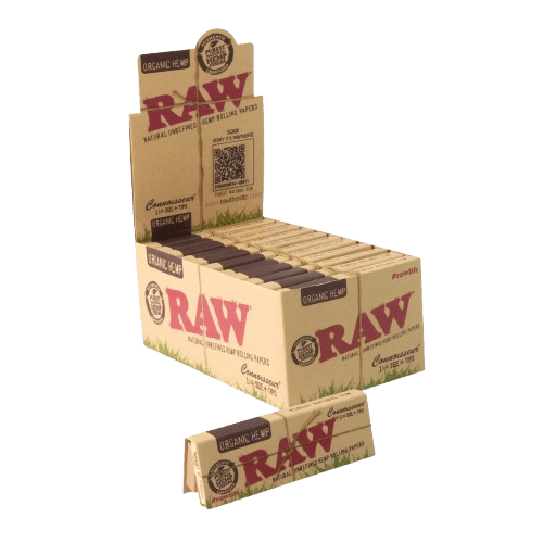 ORGANIC CONNOISSEUR 1 1/4" PAPERS + TIPS 50 PACK