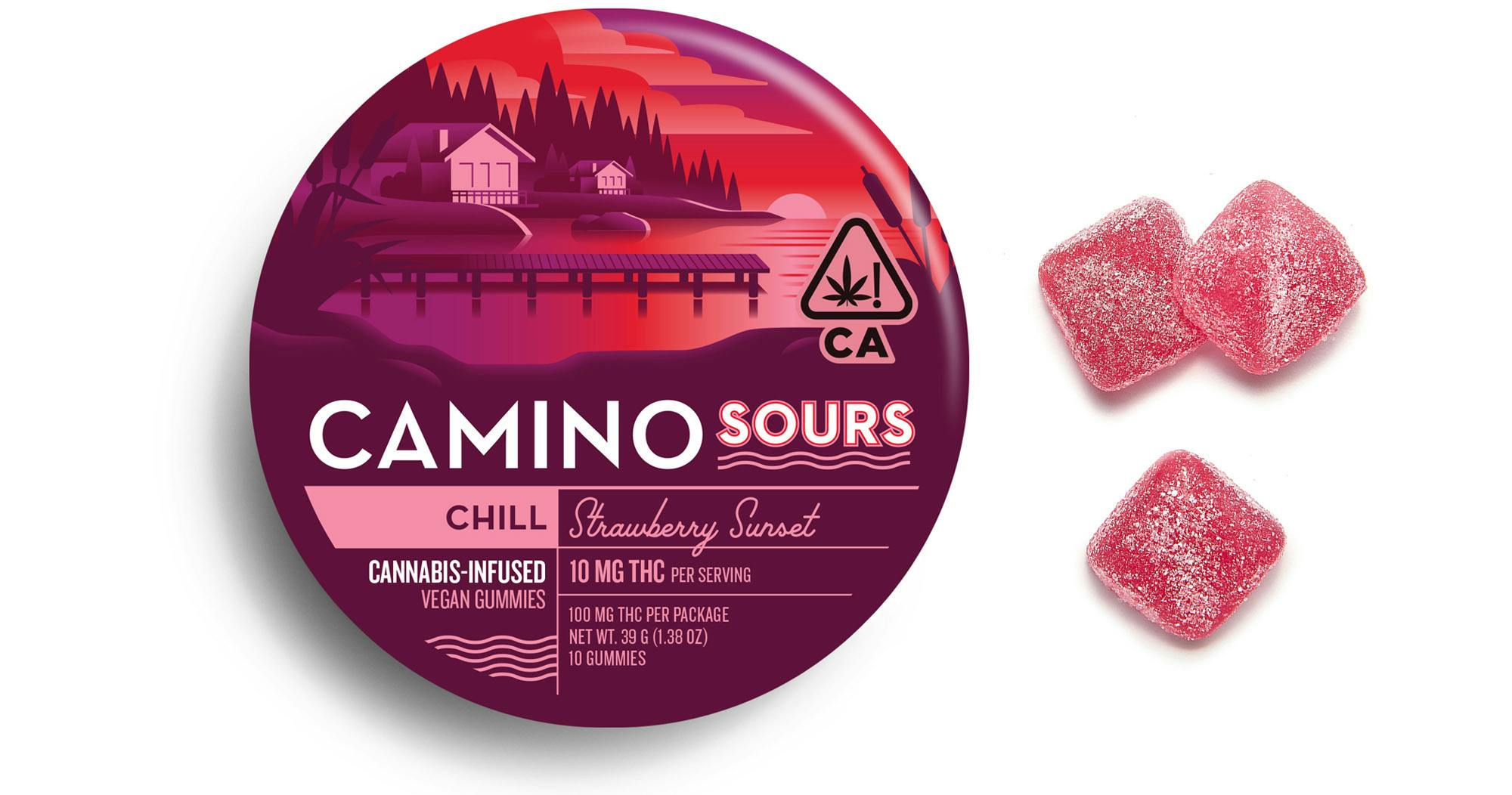 CAMINO — Strawberry Sunset Sour
