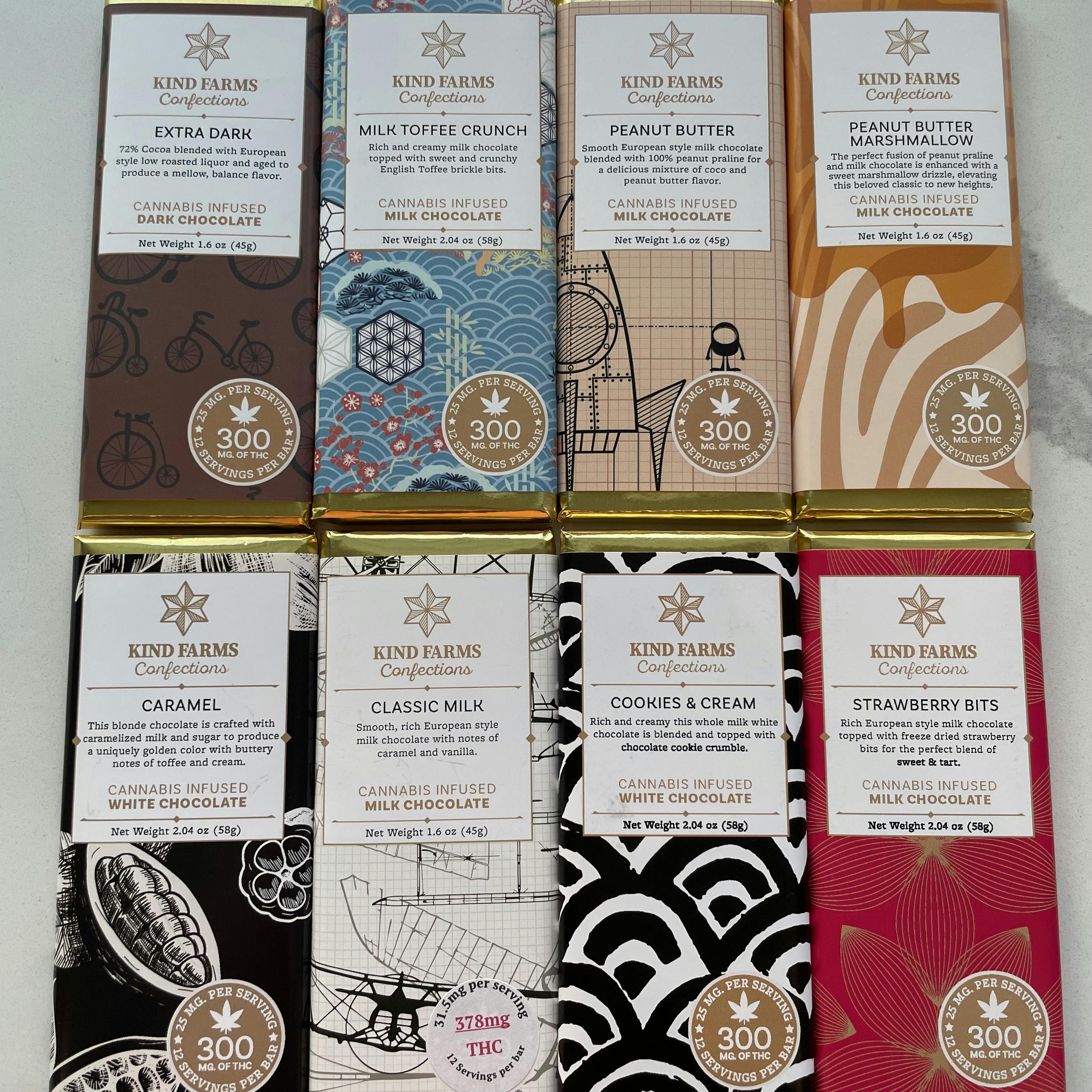 Kind Farms - Chocolate Bars (300mg)