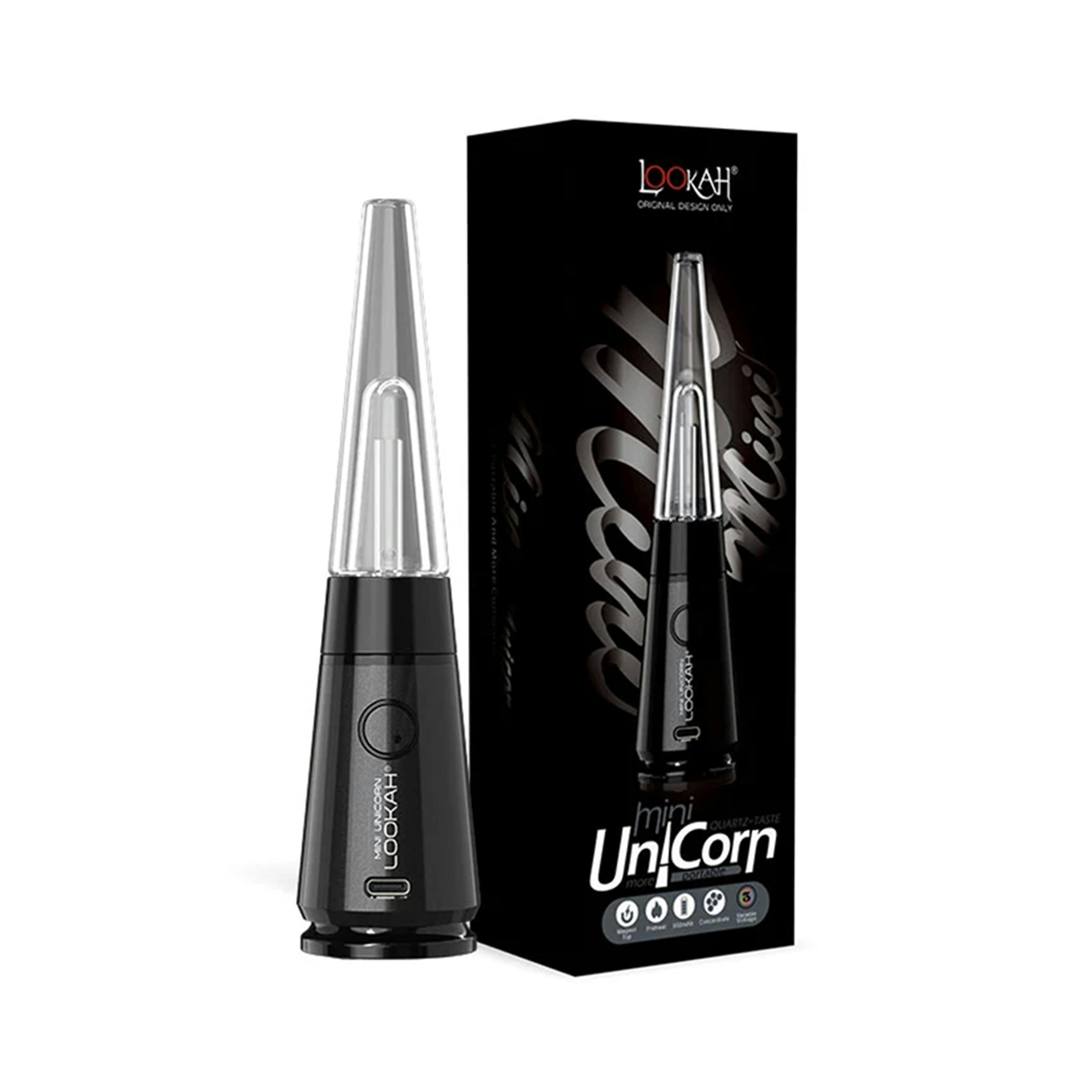 Lookah - Unicorn Mini Electric Dab Rig - Black