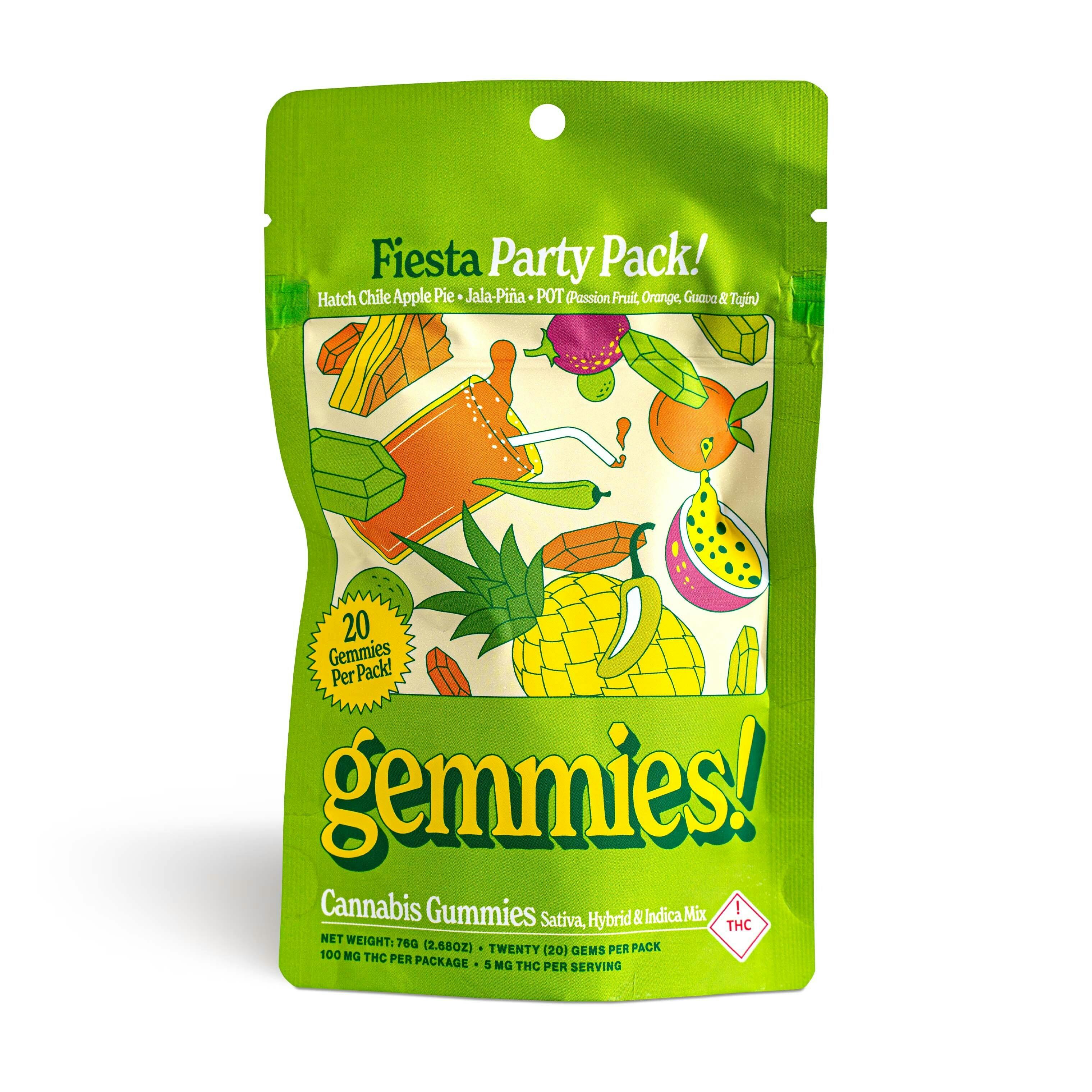 Fiesta Gemmies Party Pack