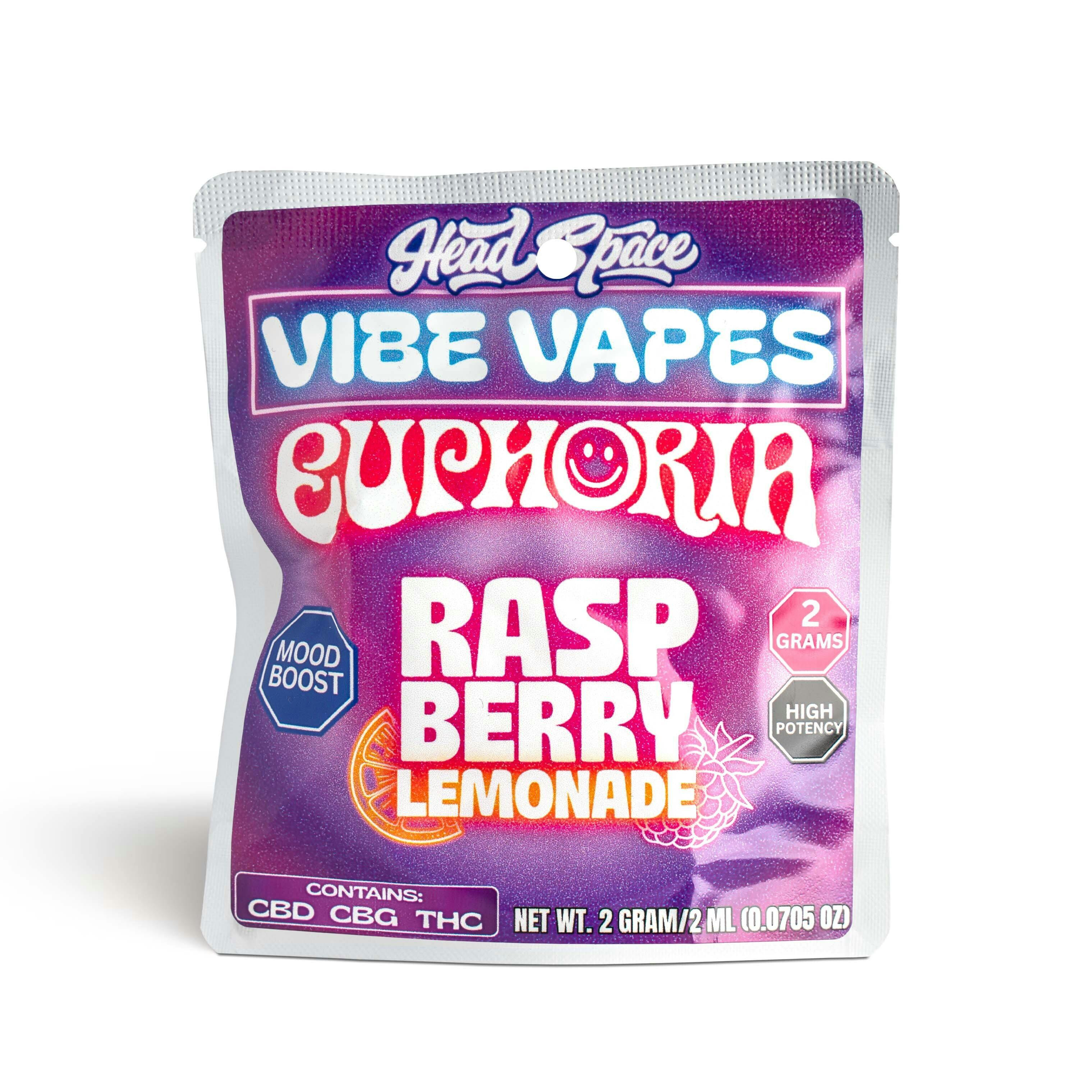 Raspberry Lemonade Vibe Vapes Cart