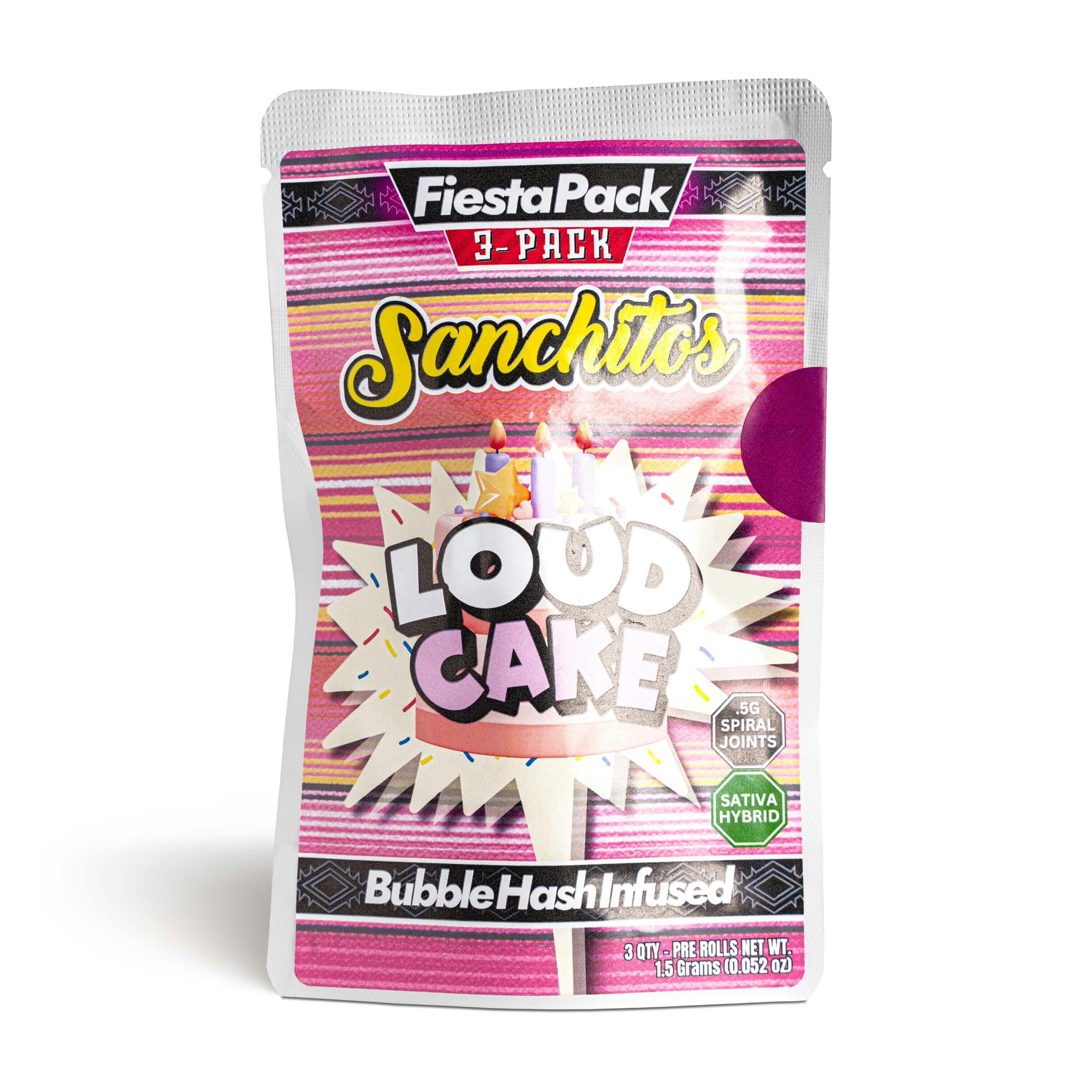 Loud Cake Sanchitos Infused Pre-Roll 3pk