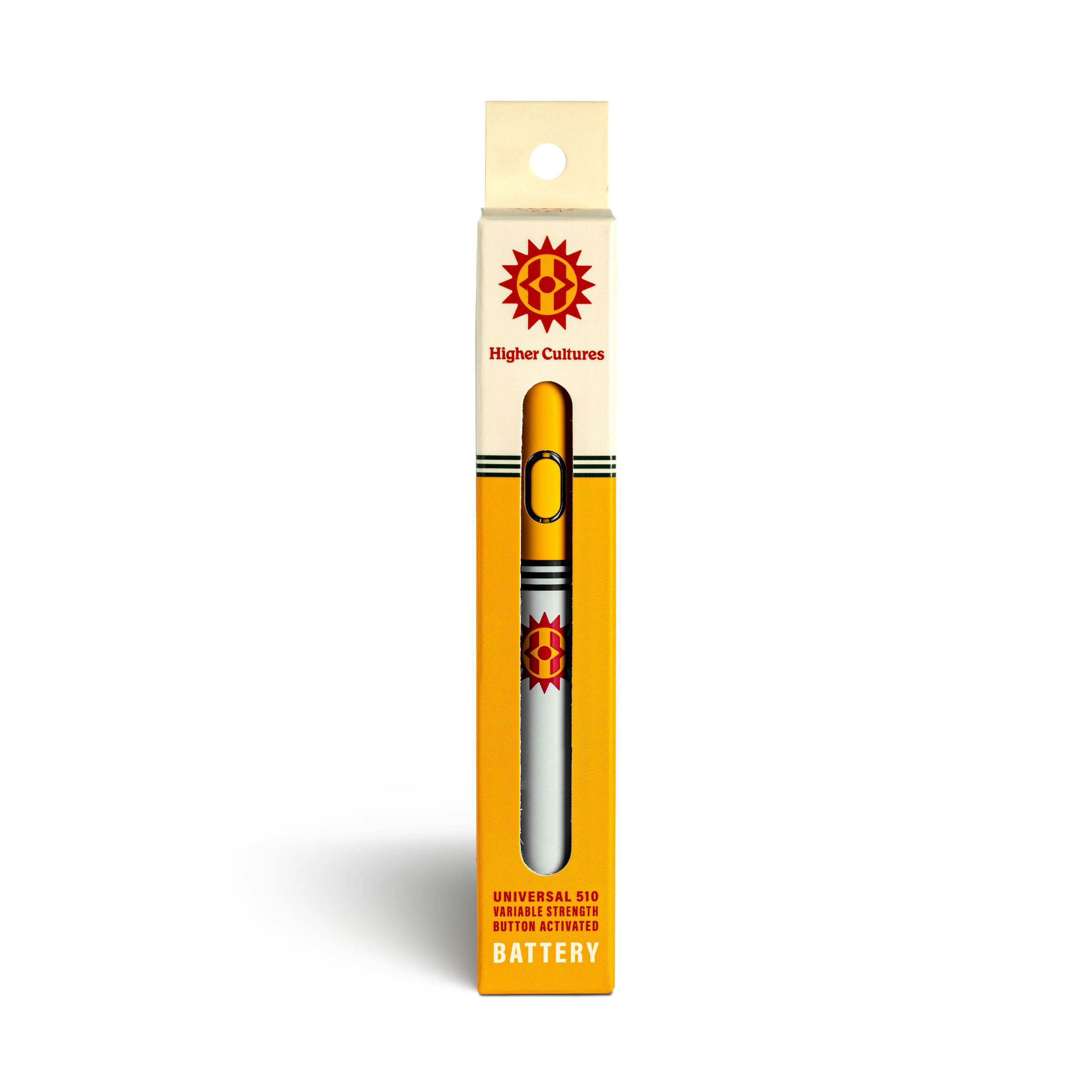 Higher Cultures Yellow Battery