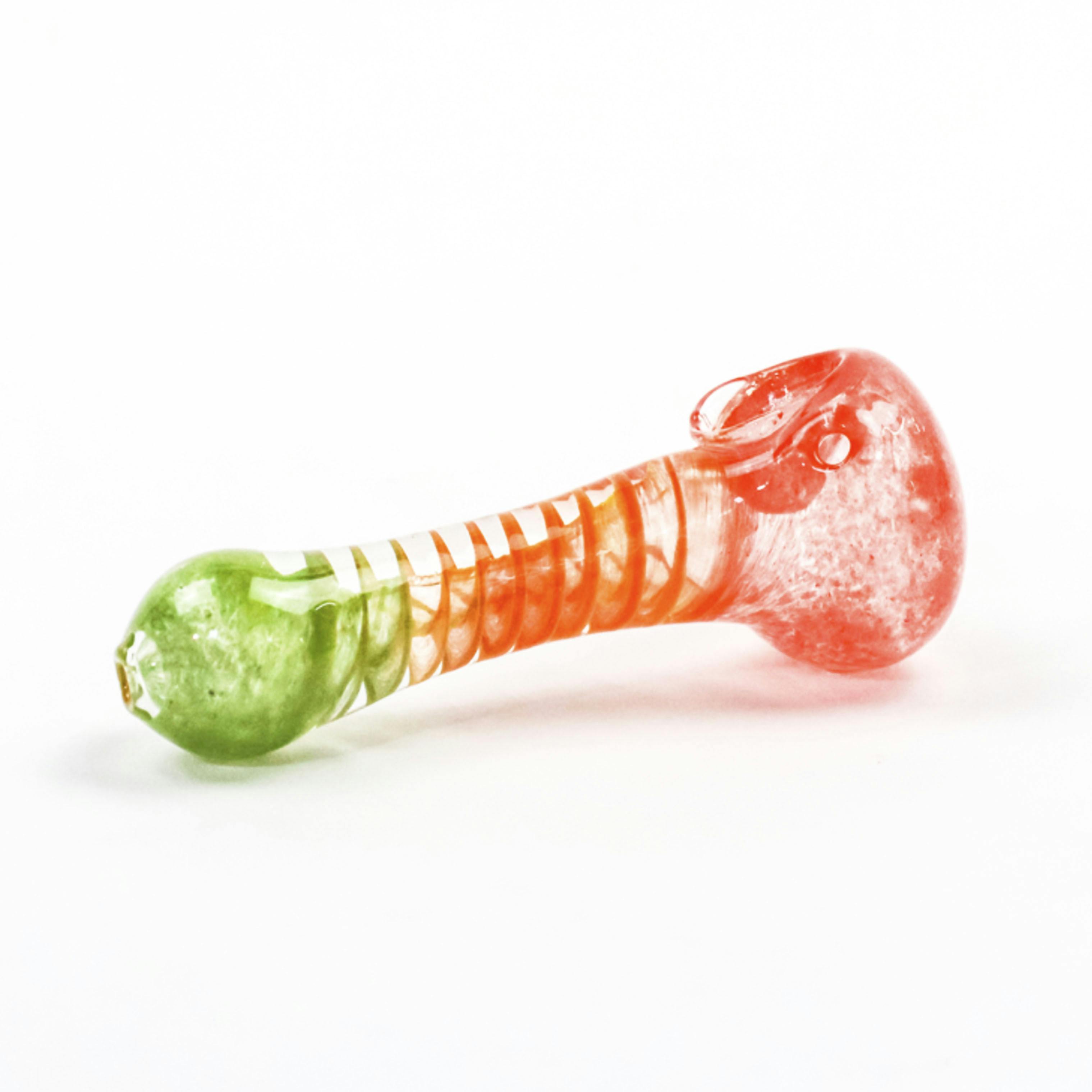 4" Rasta Swirl Hand Pipe