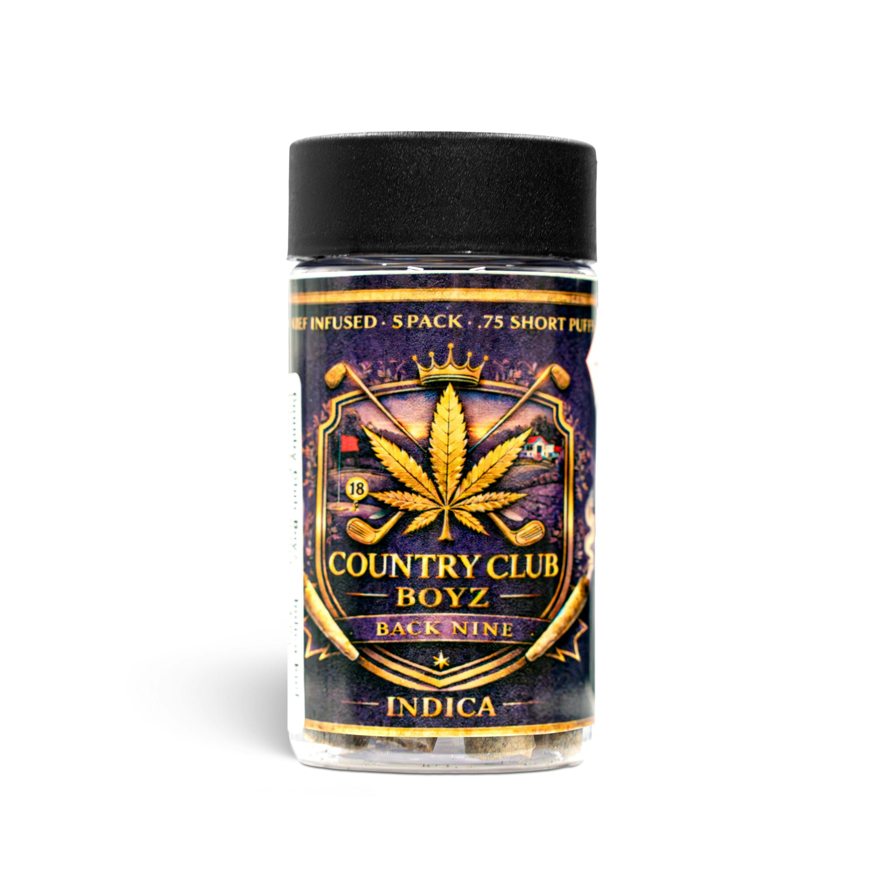 Indica Kief Infused Joints - 5 Pack