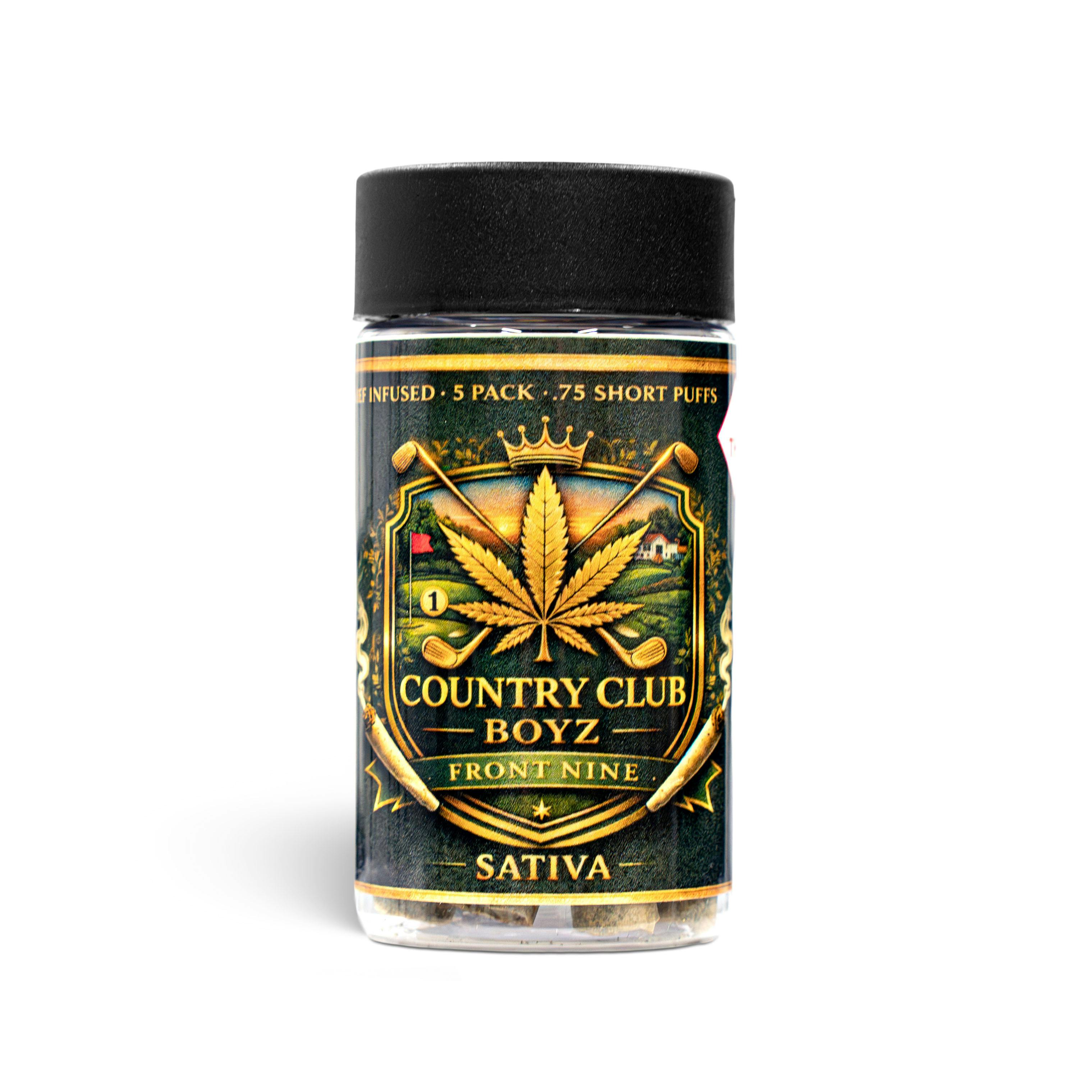 Sativa Kief Infused Joints - 5 Pack