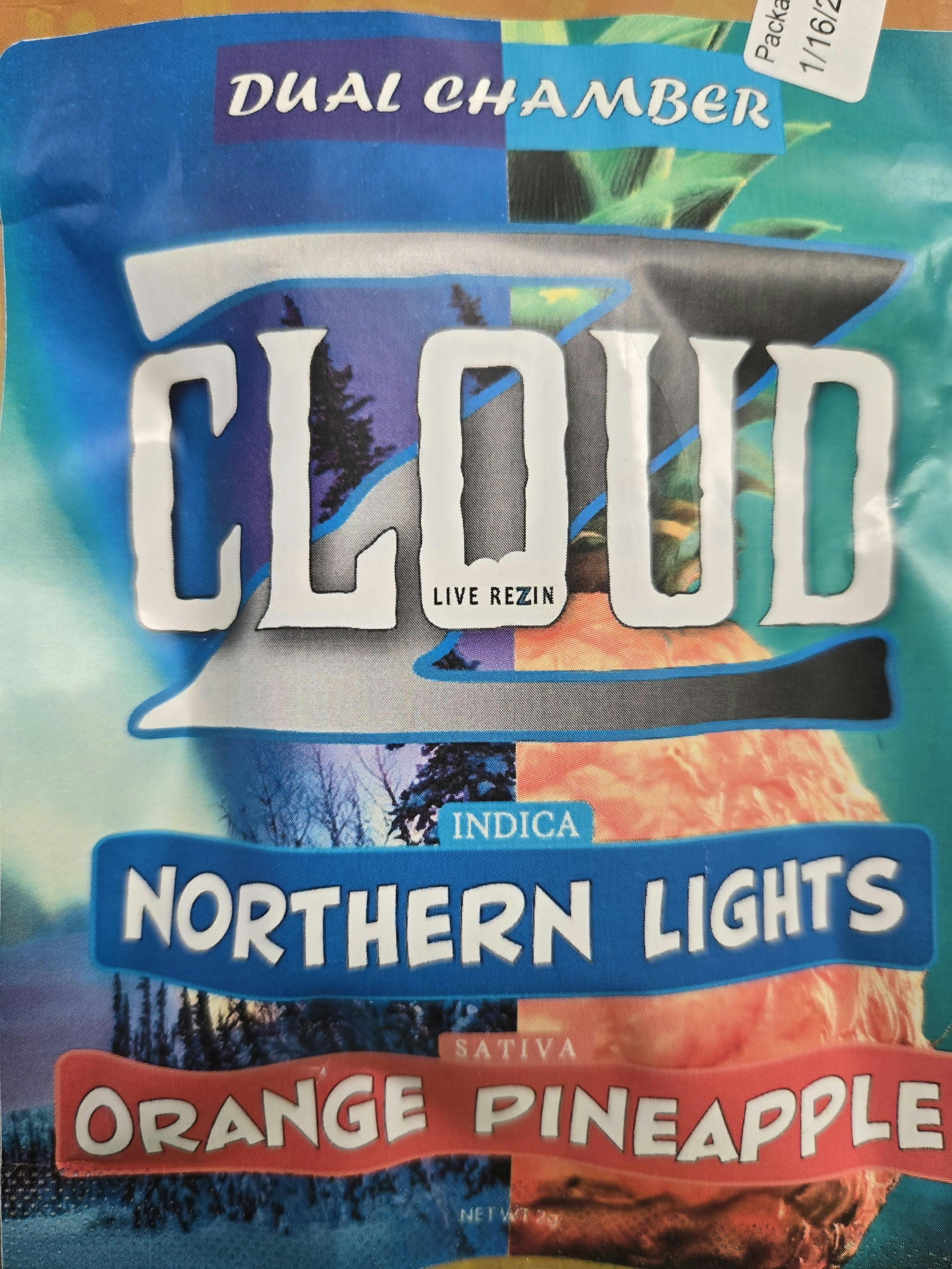 Cloud Z Dual Chamber Northern Lights Orange Pineapple