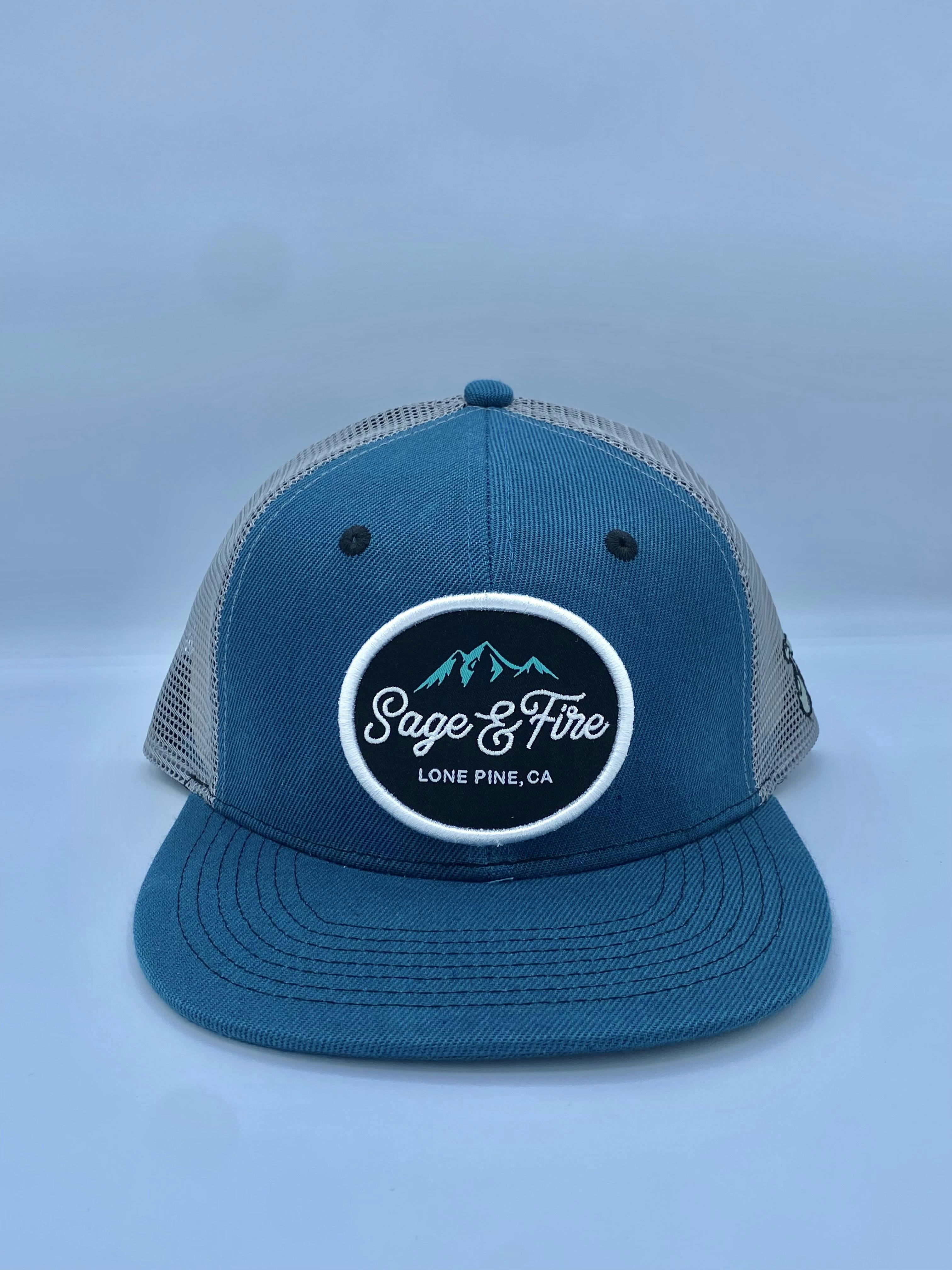 SAGE & FIRE | BLUE MESH | SNAPBACK HAT