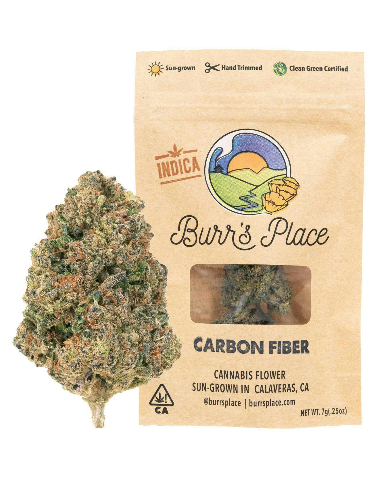 BURR'S PLACE | CARBON FIBER | 14G BAG