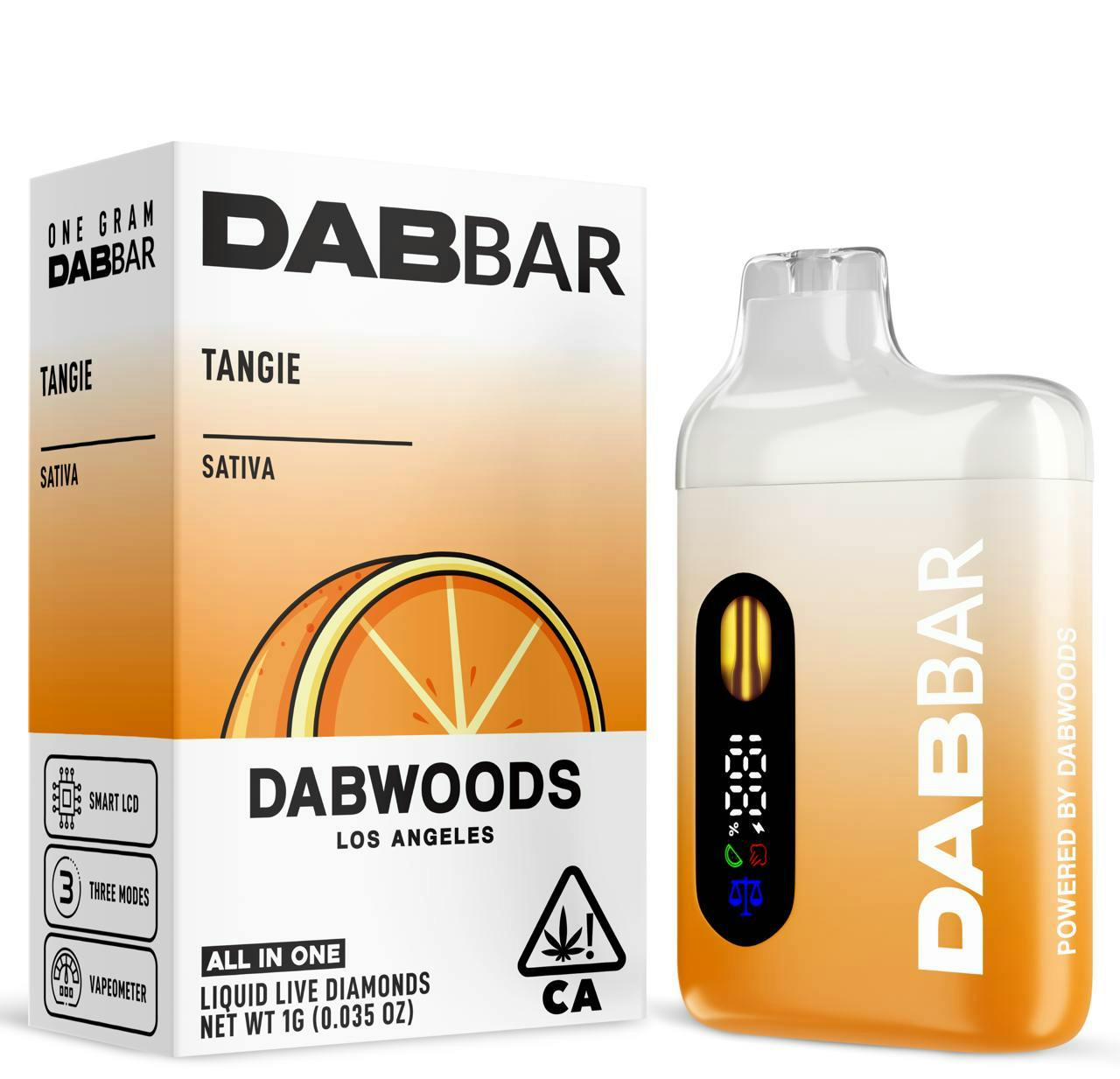 DABWOODS | TANGIE | DAB BAR 1G | LIQUID DIAMOND