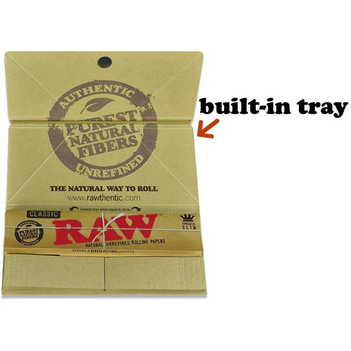 RAW | ARTESANO ORGANIC | TRAY, PAPER & TIPS 1 1/4 | 50 PK