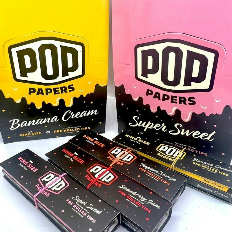 POP PAPERS | KING SIZE | PAPERS & TIPS | BANANA CREAM