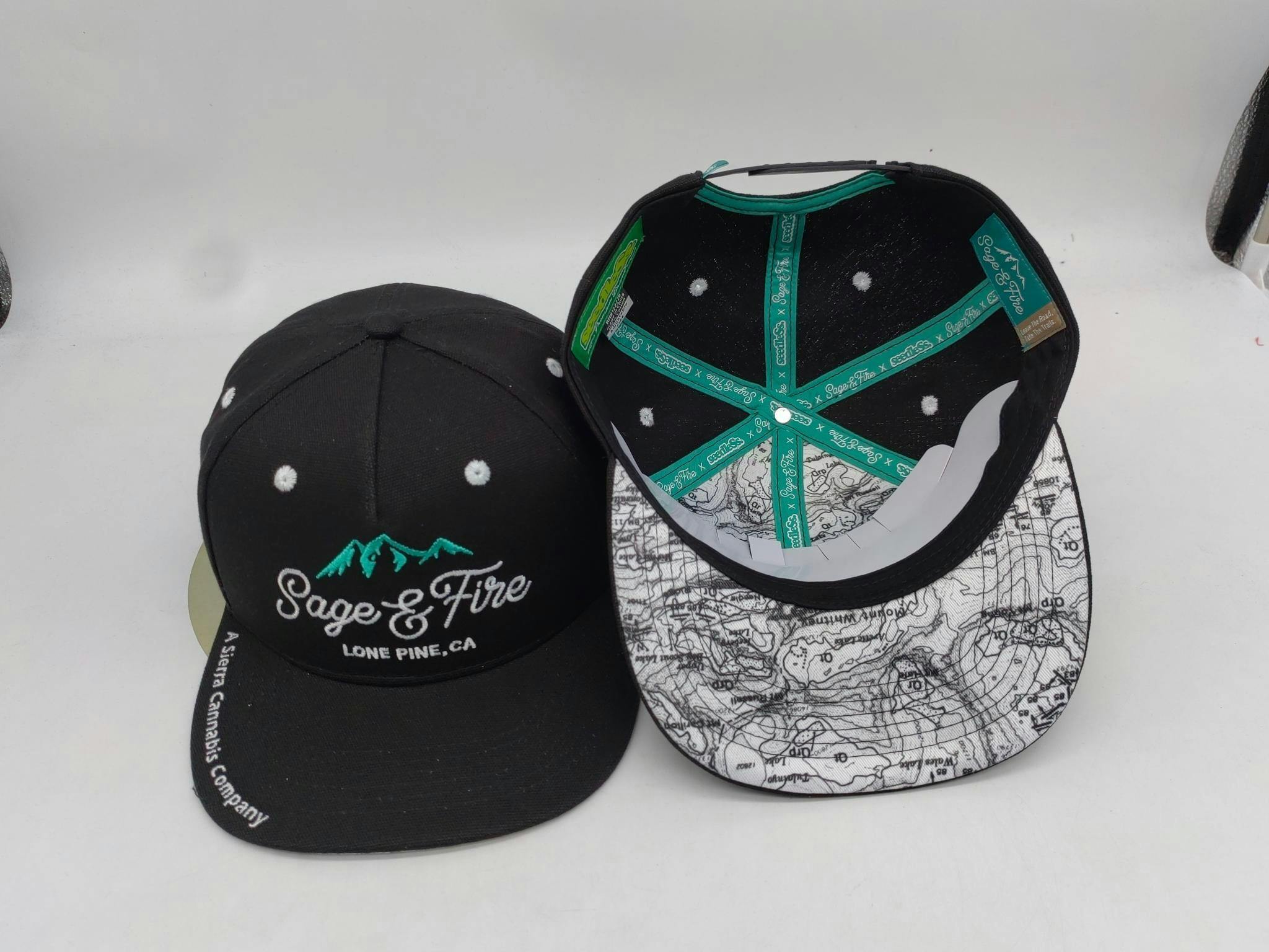 SAGE & FIRE | BLACK | SNAPBACK HAT
