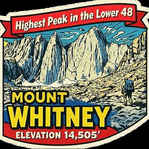 STICKER | MT. WHITNEY HIGHEST PEAK