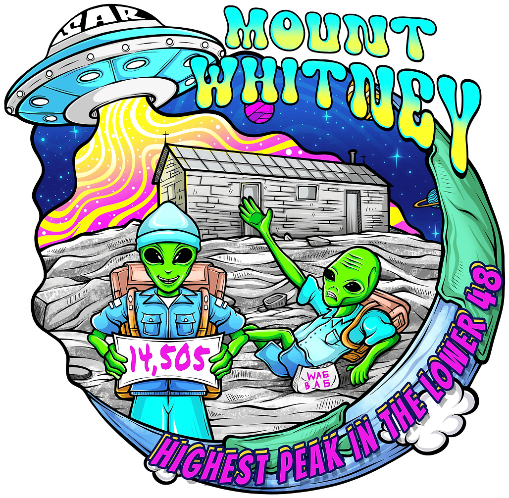 STICKER | MT. WHITNEY SAR HIGHEST PEAK