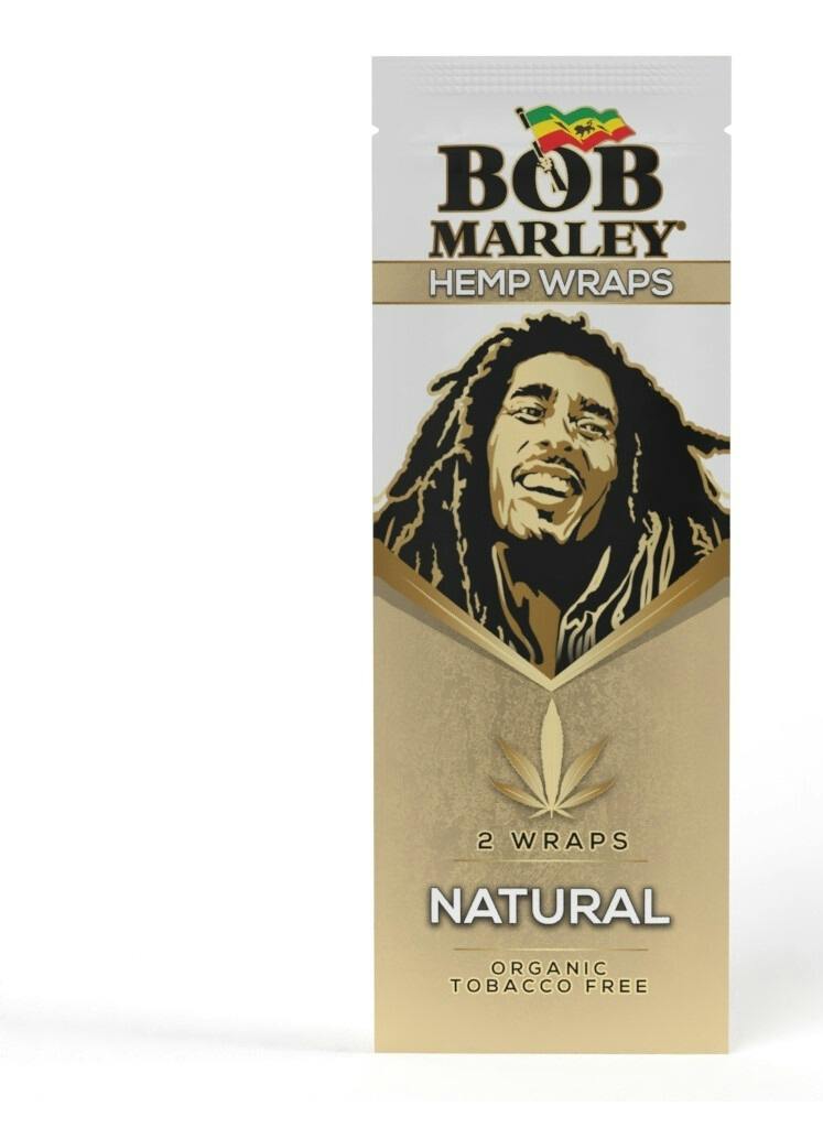 BOB MARLEY | NAUTUAL HEMP WRAPS | 2PK