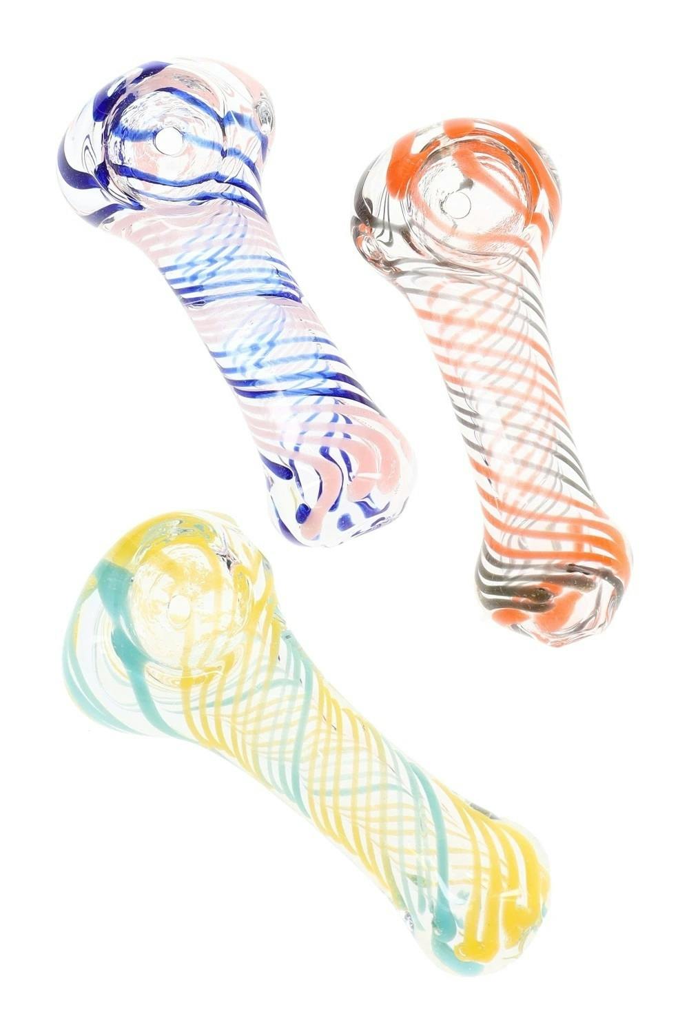 SMALL | STRIPED | HAND PIPE