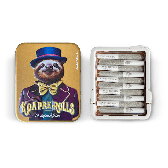 KOA | TRAINWRECK X BLUEBERRY | 10PK LIVE RESIN PREROLLS | 3.5G - 3.5 g - 10 Pack