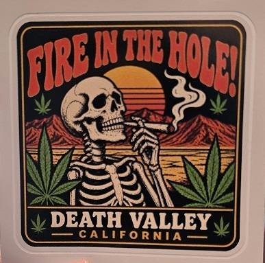 STICKER | FIRE IN THE HOLE - One Size