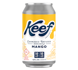 Keef Sparkling H2O - Mango - 1:1 THC/CBD