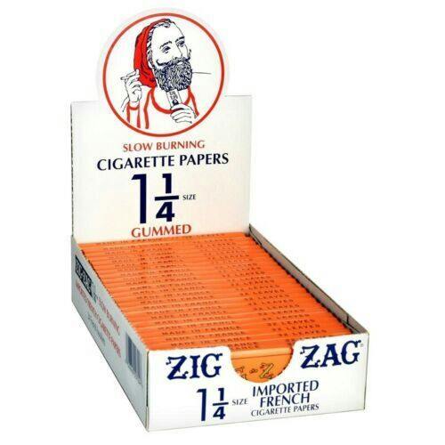 Zig Zag Orange 1 1/4 Rolling Paper slow burning