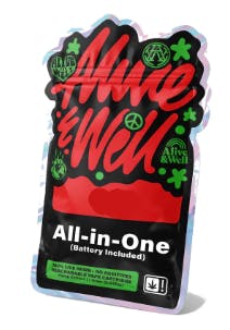 ALIVE AND WELL CARBON FIBER 1G CURED RESIN ALL IN ONE