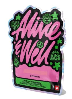 ALIVE AND WELL PERMANENT MARKER 1G CURED RESIN ALL IN ONE