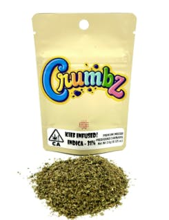 CRUMBZ SATIVA 3.5G KIEF INFUSED PREGROUND