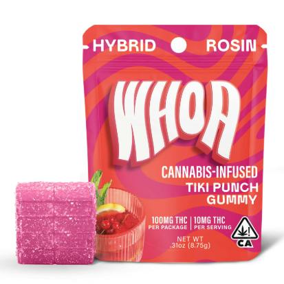 TIKI PUNCH SUGAR FREE 100MG ROSIN GUMMY