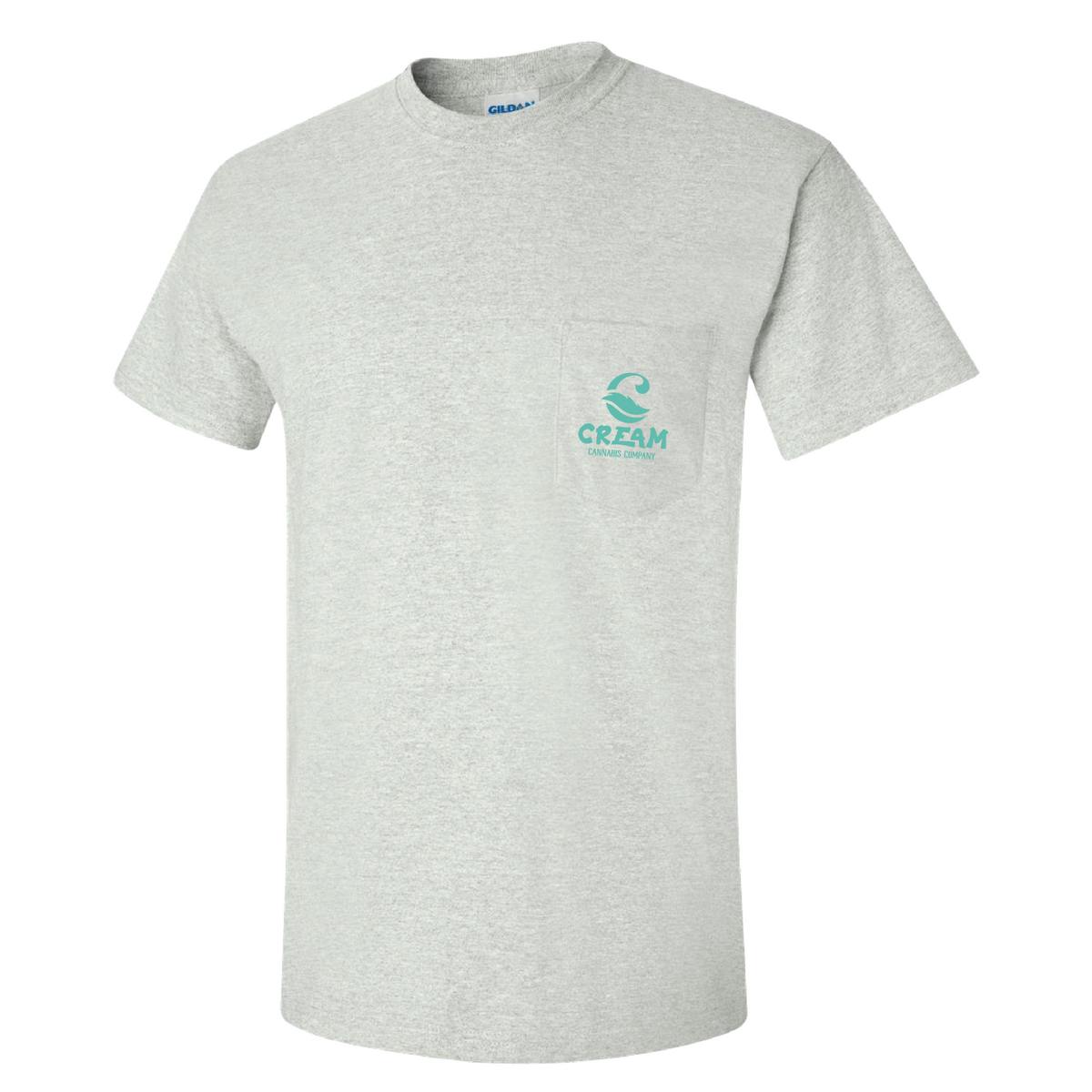 Grey Cream T-Shirt 4XL