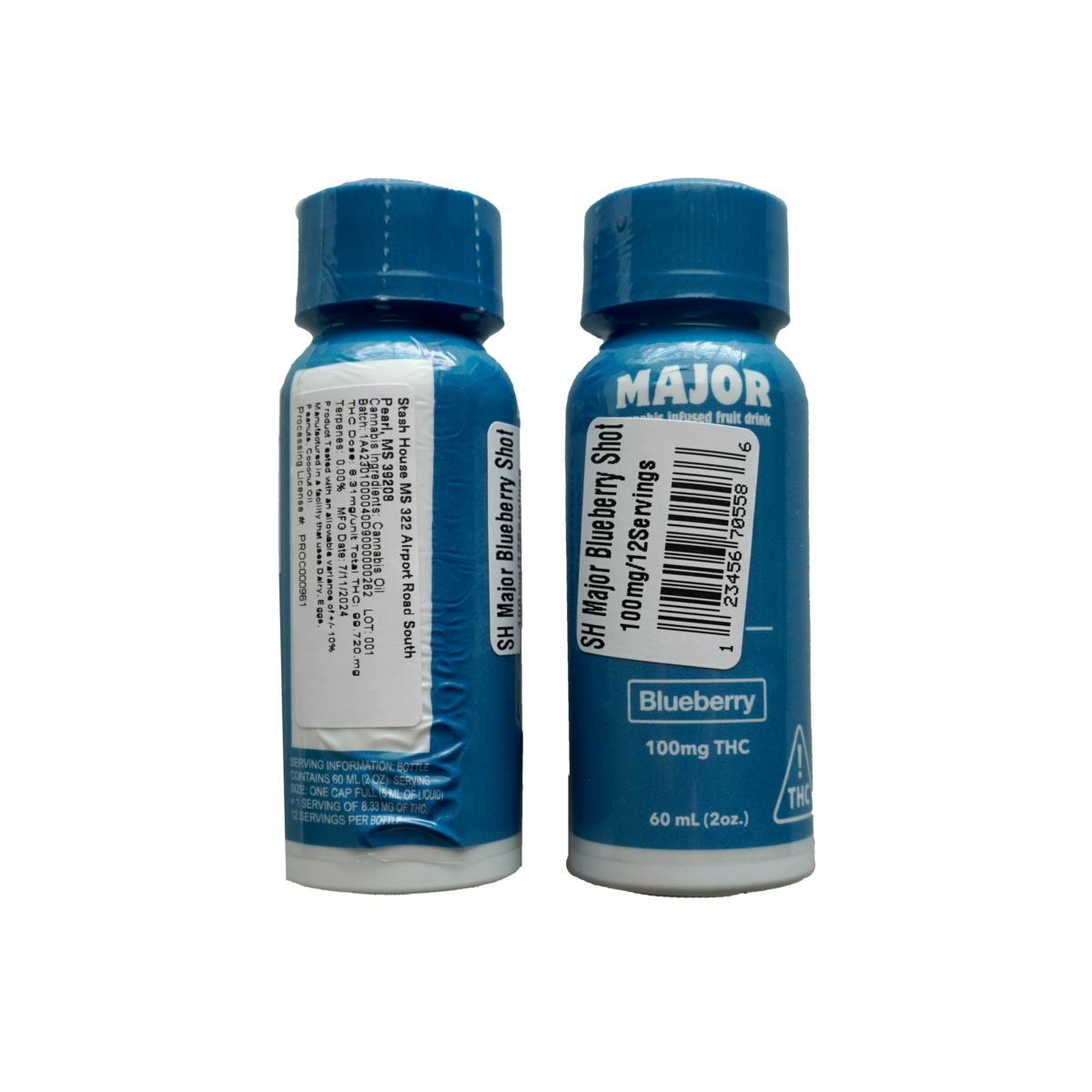 100mg |Major| Blueberry Shot