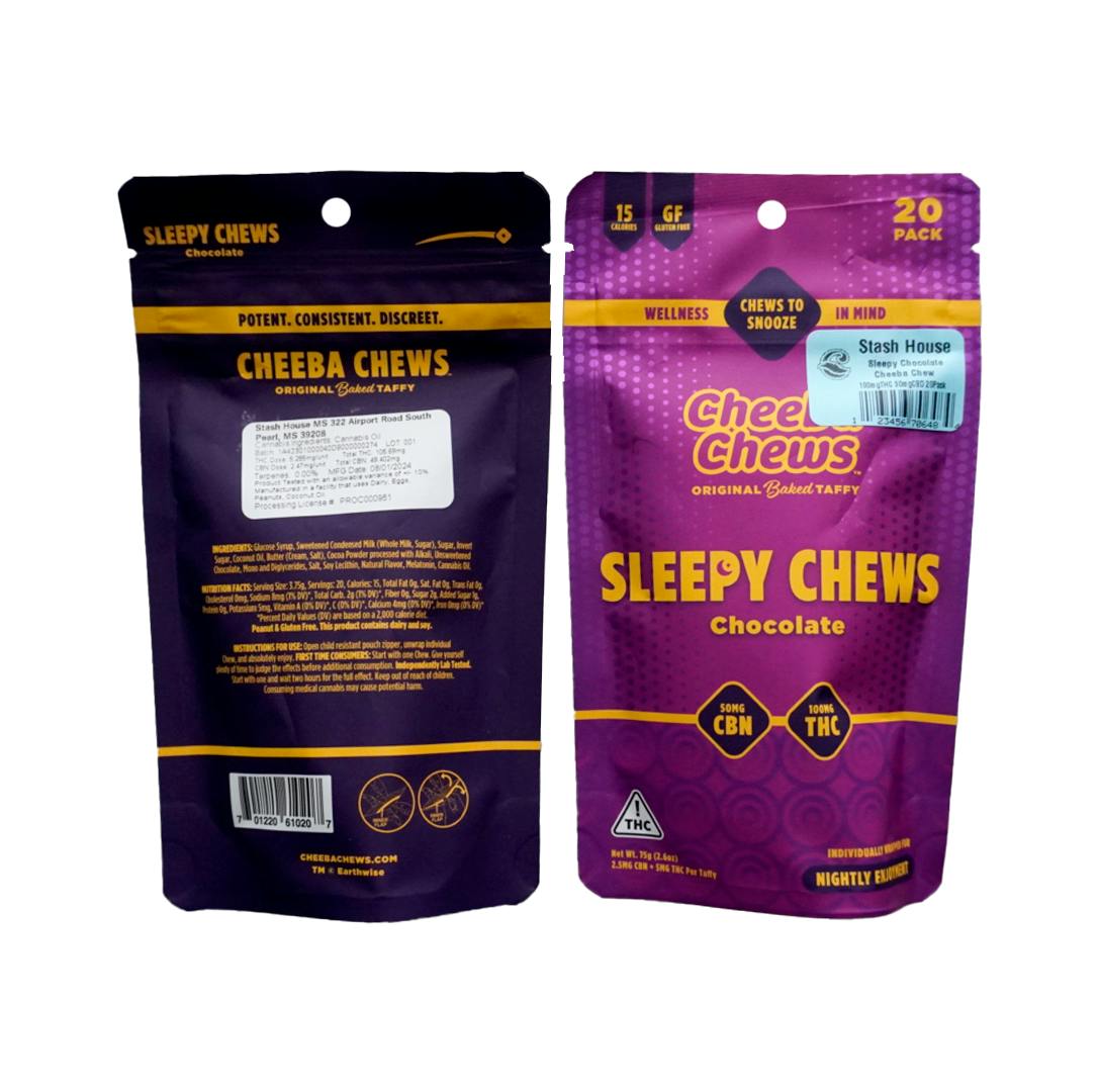 100mg |Cheeba Chews| Sleepy Chew