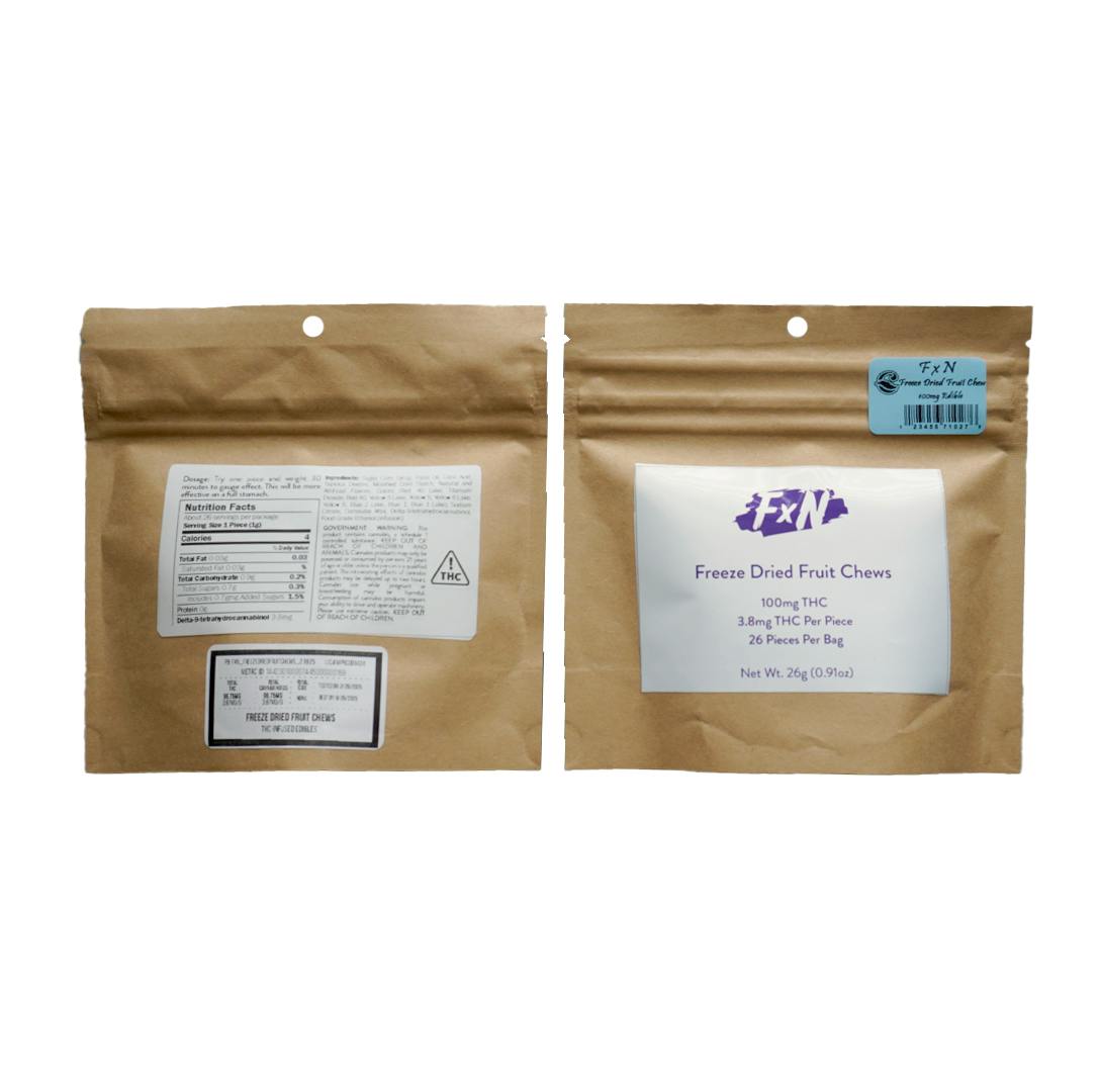 100mg |FxN| Freeze Dried Fruit Chew