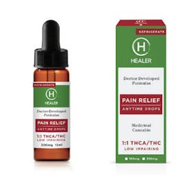 Pain Relief (1:1) THC:THCa Tincture 100mg || Healer