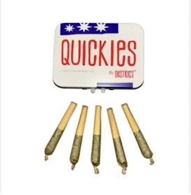 Grapefruit Gelato [Five 0.35g Pre Rolls] || Quickies