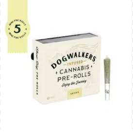 Jack's Delight [Five 0.45g Infused Pre Rolls] || Dogwalkers
