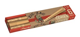 Unbleached Cones 1 1/4"- Zig Zag