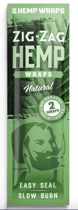 Natural Hemp [Hemp Wraps-2 pack] || Zig Zag