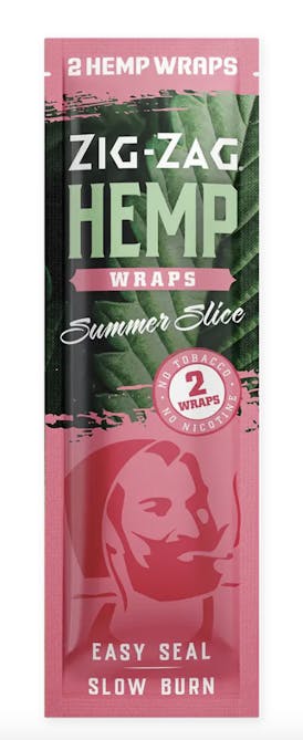 Summer Slice [Hemp Wraps-2 pack] || Zig Zag