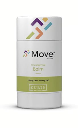Move 1:1 [CBD:THC] Transdermal Balm || Curio Wellness