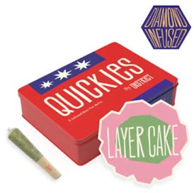 Layer Cake [Five Diamond Infused 0.45g Pre Rolls] || Quickies