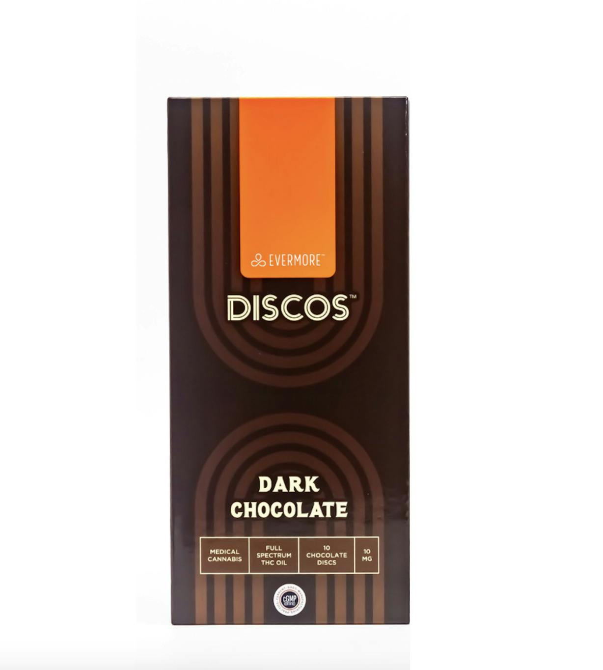 Discos Dark Chocolate [10mg THC] || Evermore