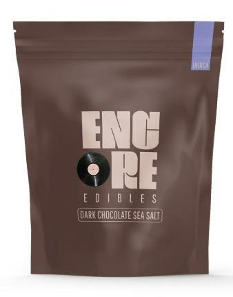 Dark Chocolate Sea Salt "RSO" (Indica) [10mg THC] Squares || Encore at Positive Energy Dispensary - Ocean City