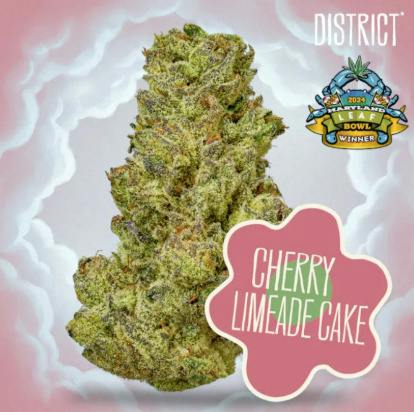Cherry Limeade Cake-3.5g || District Cannabis at Positive Energy Dispensary - Ocean City