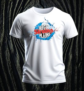 High Plainz | Splatter Shirt White | Large