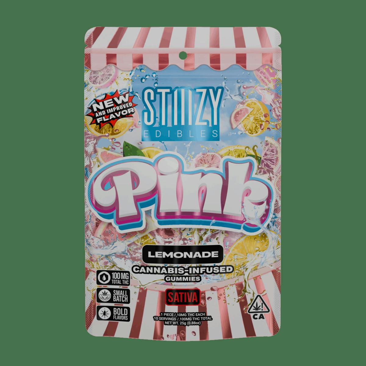 - PINK - 100MG LEMONADE EDIBLES