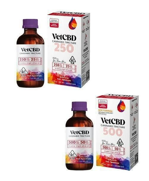 VETCBD | UNFLAVORED CBD | TINCTURE | 250 MG
