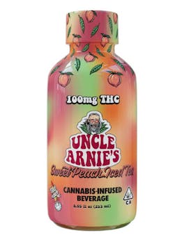 Uncle Arnies | 100MG Drink | Peach Tea