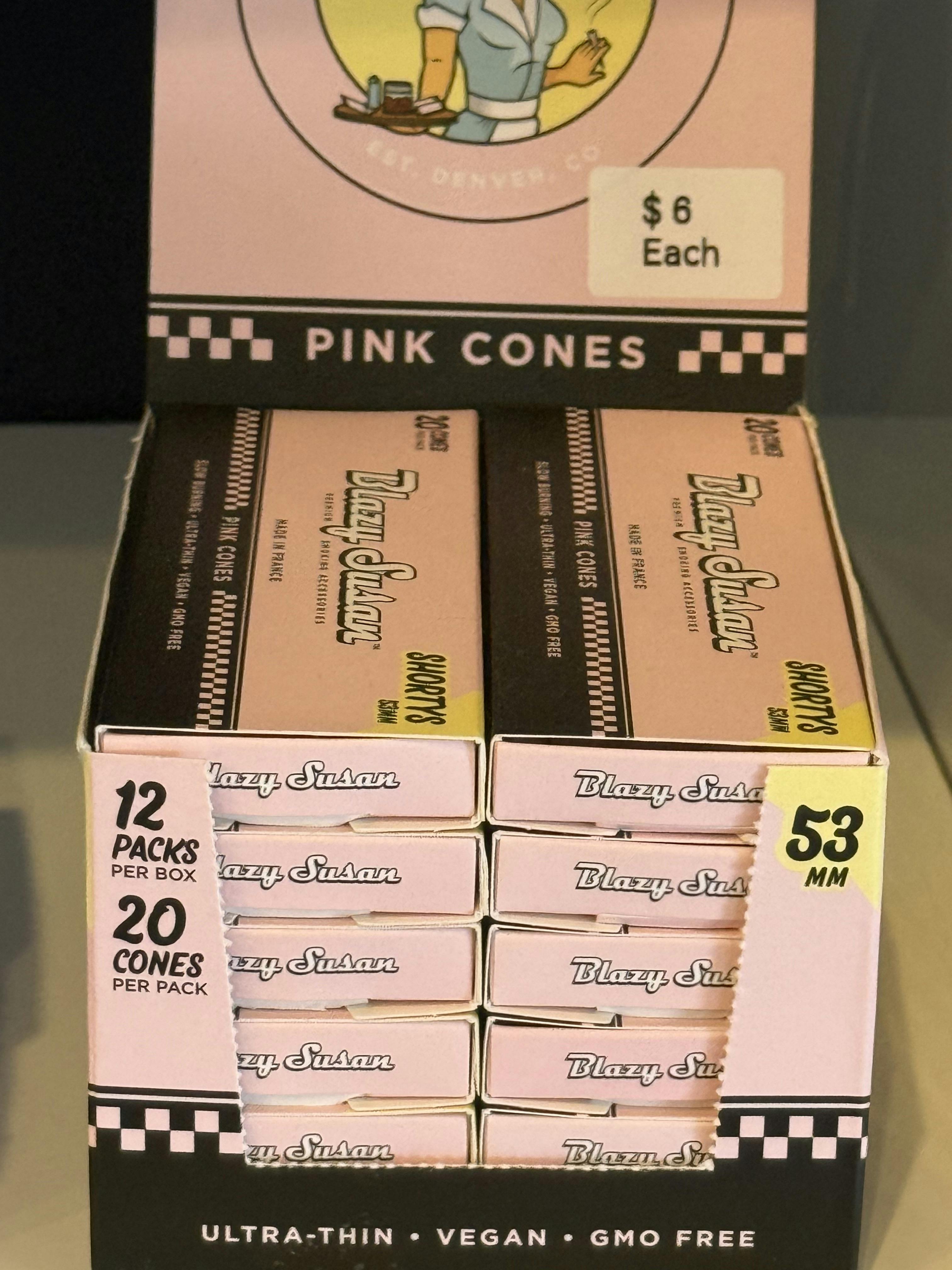 Blazy Susan 53mm cones 20pk